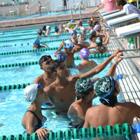 Tunisian Swimming Delegation